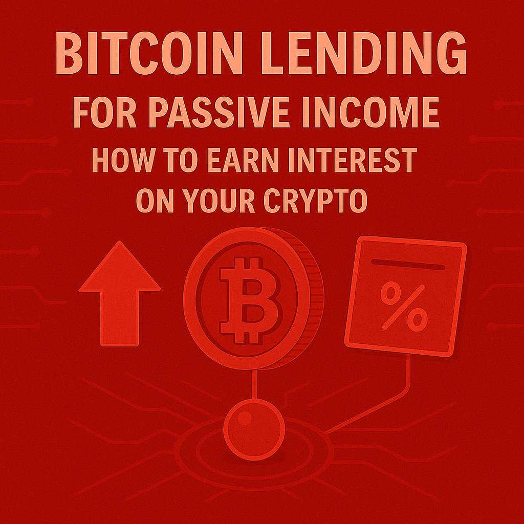 Bitcoin Lending for Passive Income: How to Earn Interest on Your Crypto